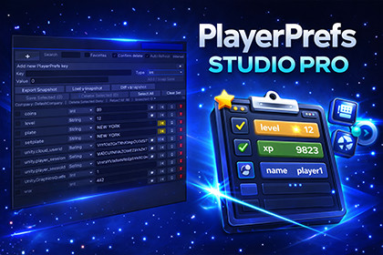 MAG PlayerPrefs Studio – Editor & Manager