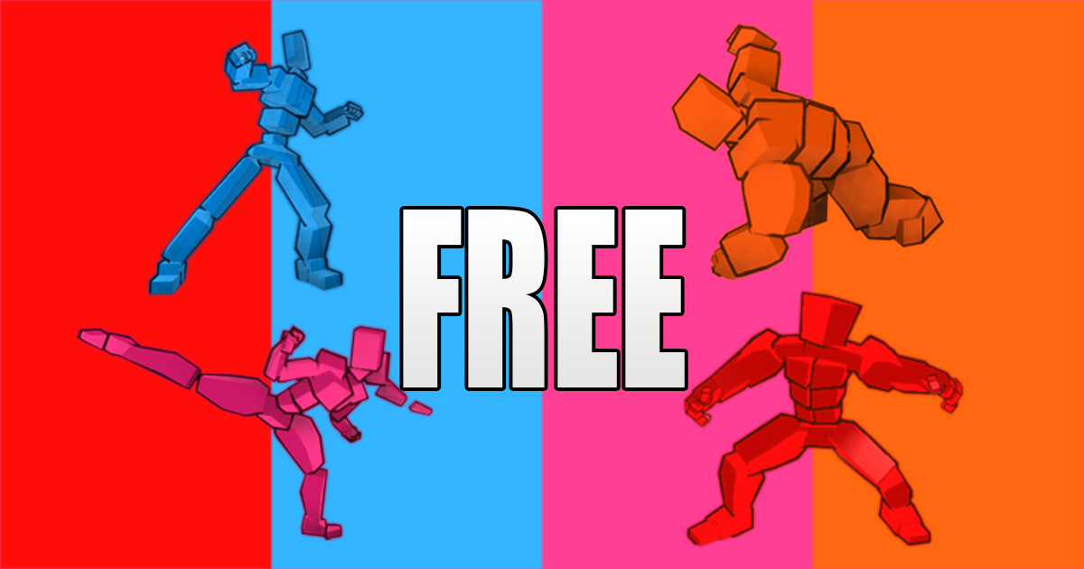 Fighter Pack Bundle FREE | 3D Animations | Unity Asset Store