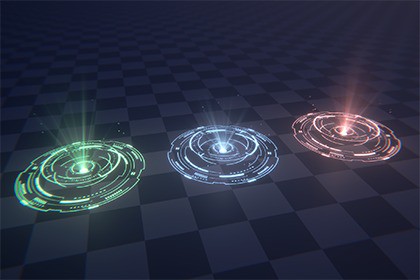 Hologram HUD Circle VFX