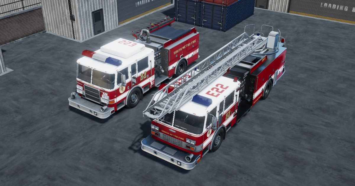 Fire Trucks | 3D Vehicles | Unity Asset Store