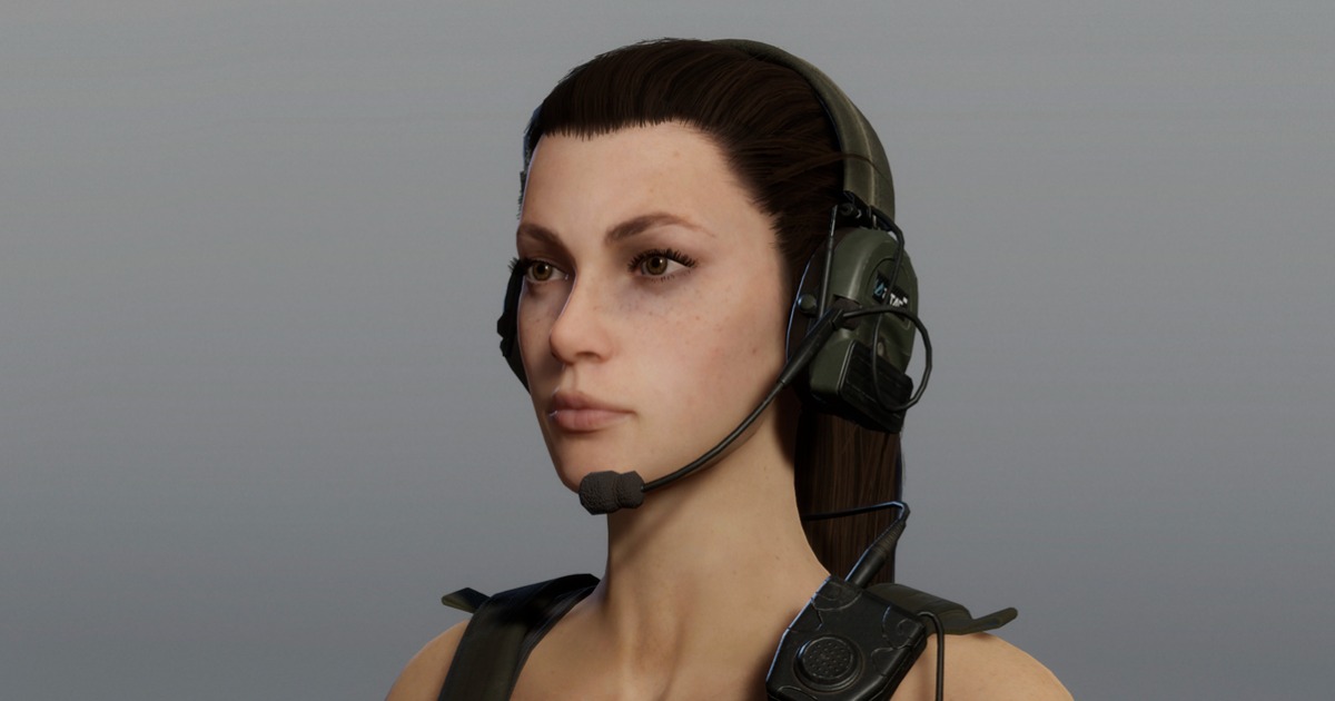 Female Soldier O | キャラクター | Unity Asset Store