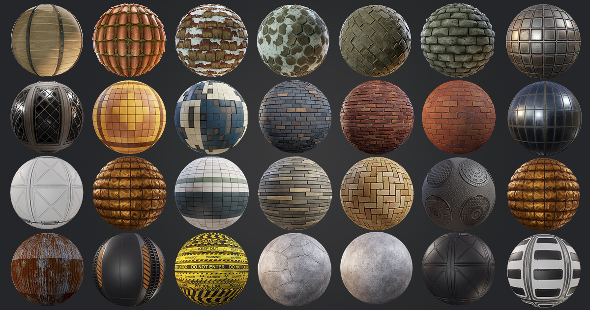 Textures Bundle part 1 | 2D Textures & Materials | Unity Asset Store