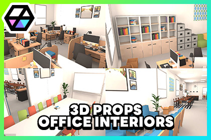 3D Props - Office Interiors