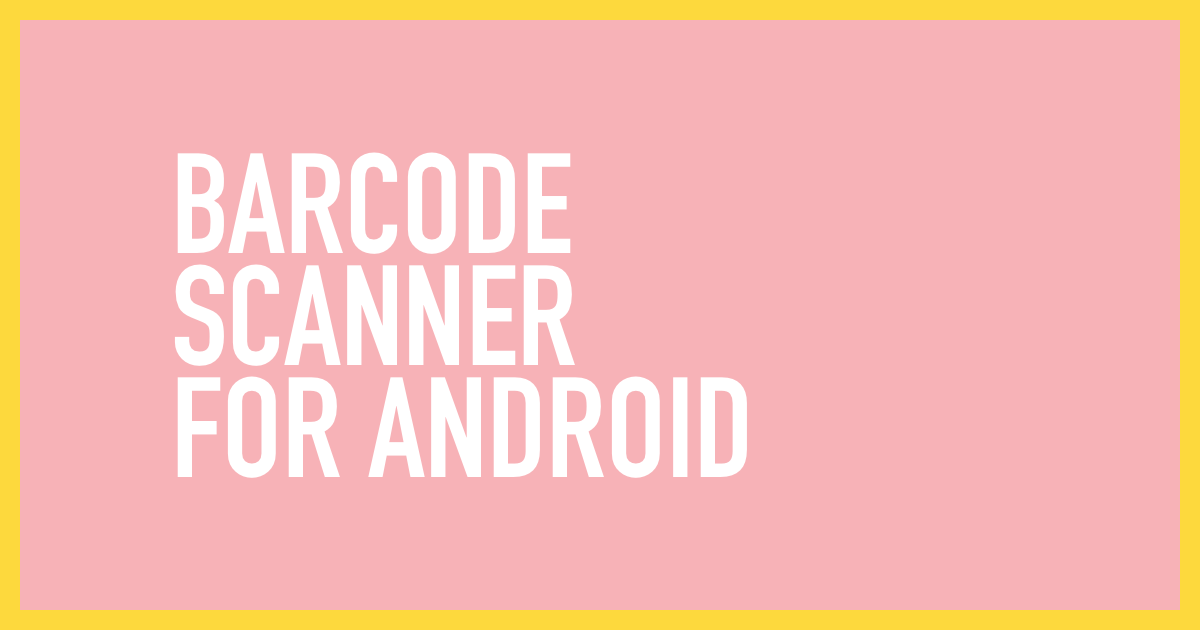 Barcode Scanner for Android™ Integration Unity Asset Store