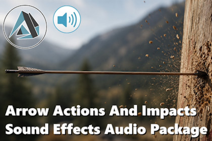 Arrow Actions And Impacts Sound Effects Audio Package