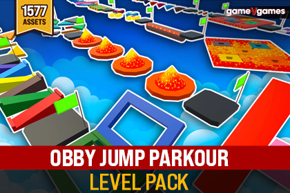 Obby Jump Parkour Level Pack