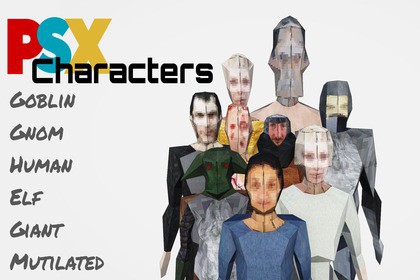 PSX Fantasy Character Pack