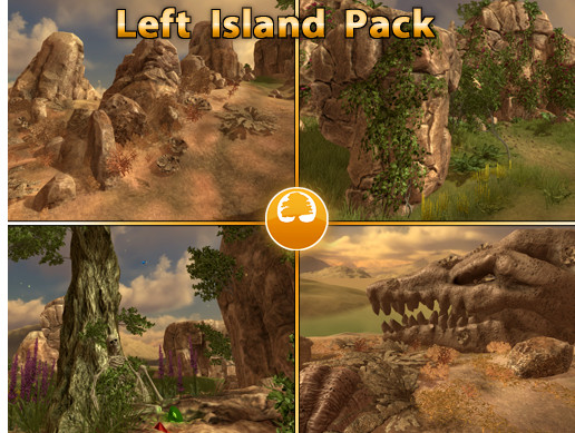 Island Map Unity Left Island Pack | 3D Environments | Unity Asset Store