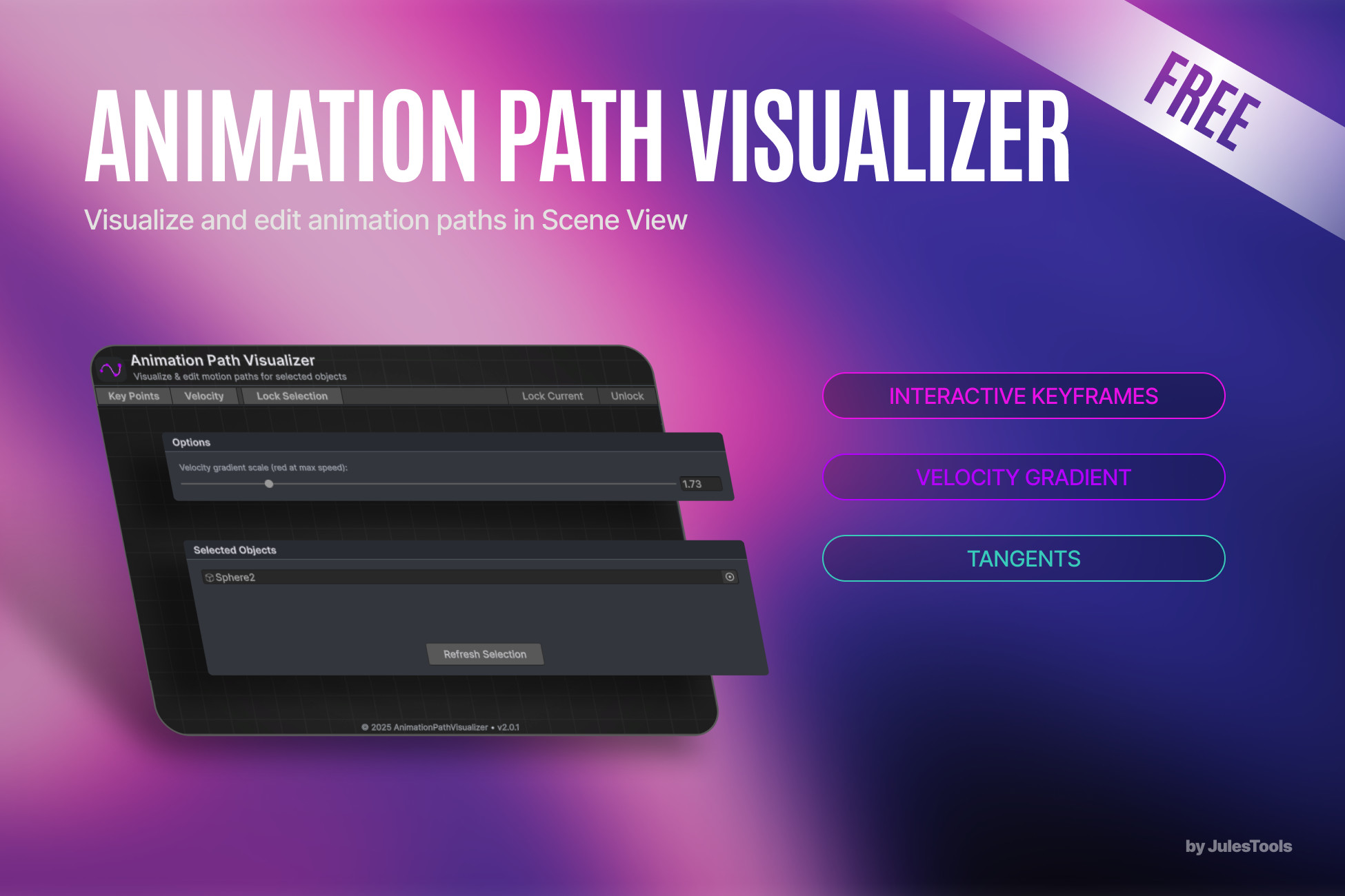 Animation Path Visualizer | Animation Tools | Unity Asset Store