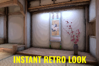 Instant Retro Look