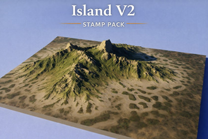 Stamp & Heightmap Tools - Island V2