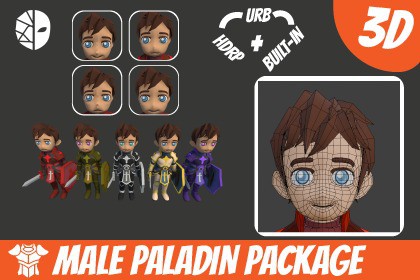 Morphara Fantasy Heros - Male Sacred Paladin
