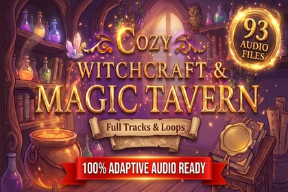 Cozy Witchcraft & Magic Tavern - Music & Adaptive Loops Pack