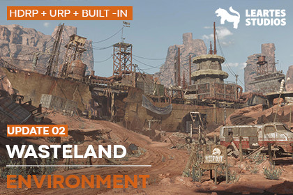 Post Apocalyptic Wasteland Environment