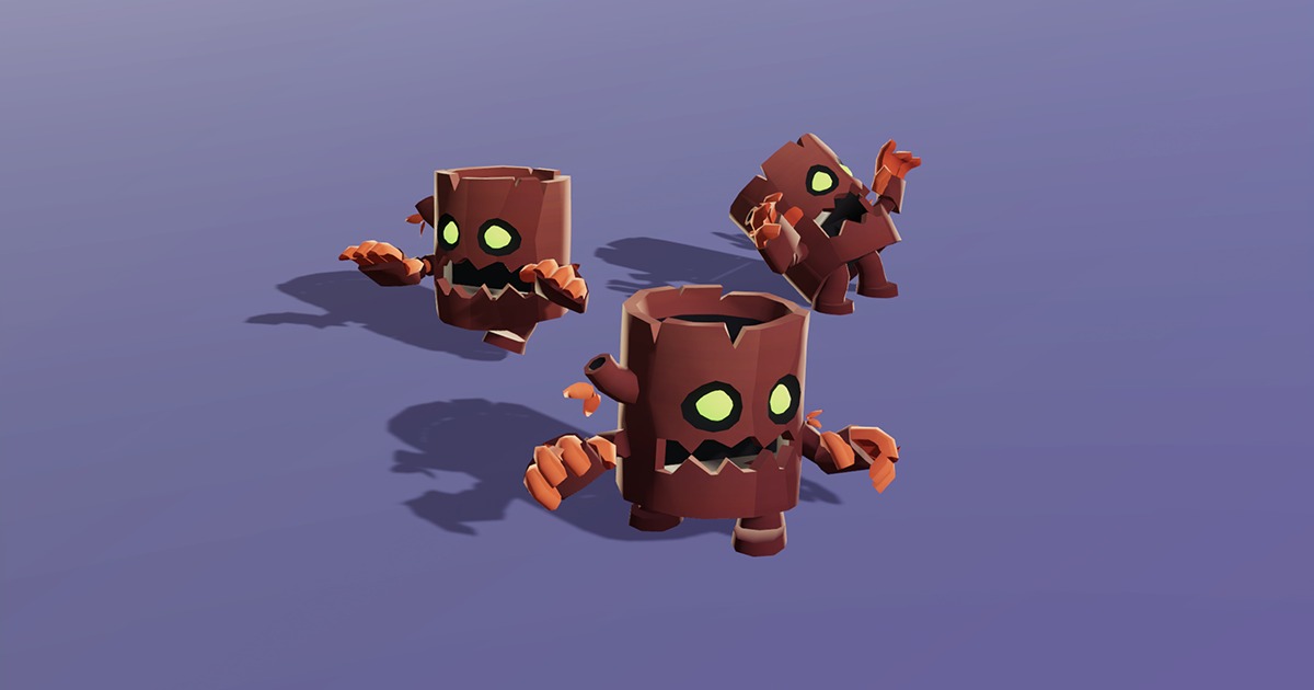 Treant Minion Cute Series | 3D Creatures | Unity Asset Store