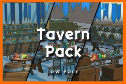 LowPoly Tavern Pack