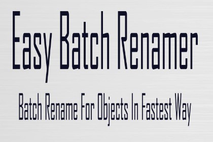 Easy Batch Renamer