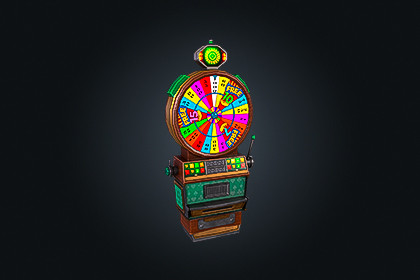 Lucky Spin Mach V1 – Casino Gambling | Game Ready PBR | Built-In & URPCompatible