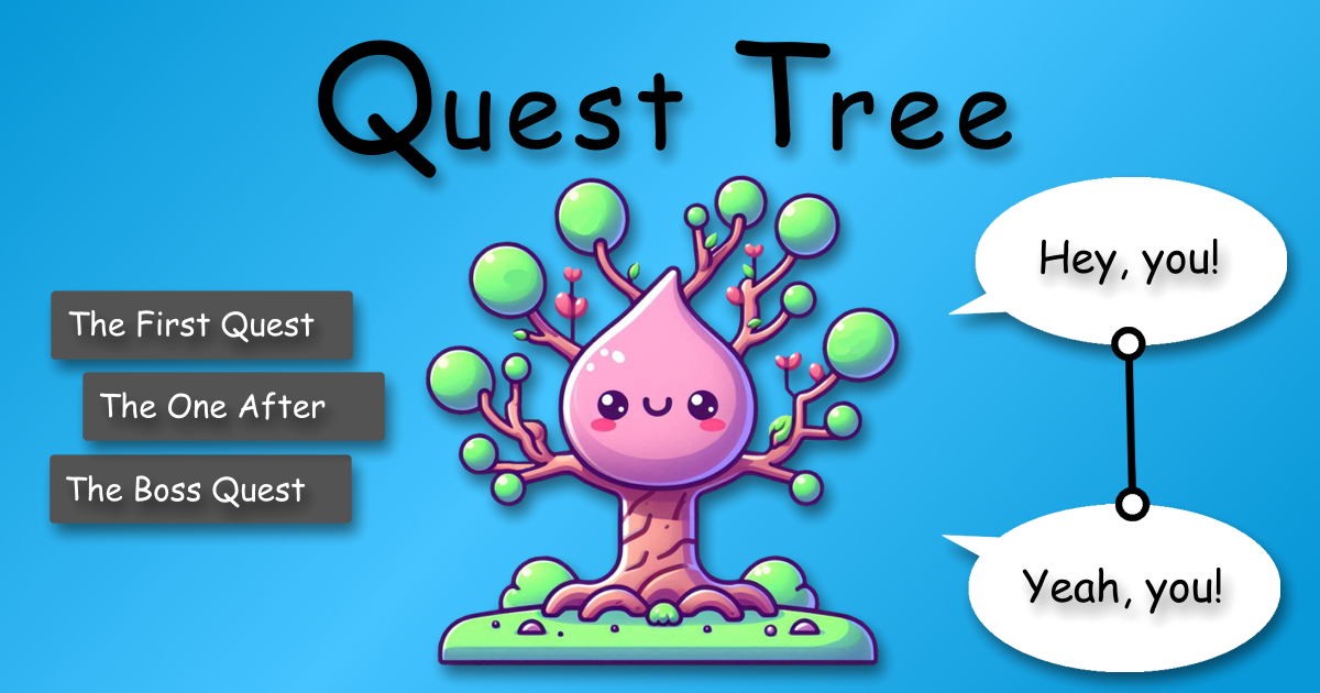 Quest Tree - Quests & Dialogue | 게임 툴킷 | Unity Asset Store