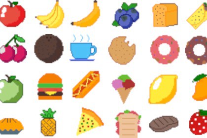 PIXELART FOOD ICON PACK