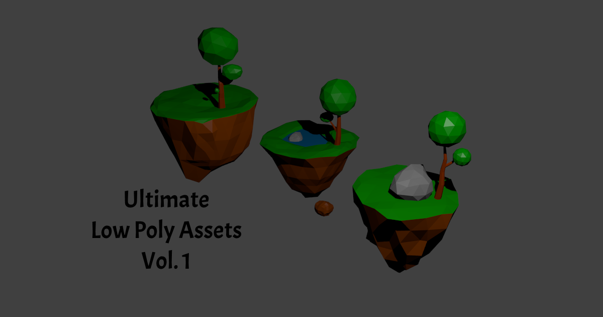 Loow Poly Unity Ultimate Low Poly Assets Vol. 1 | 3D Landscapes | Unity Asset Store