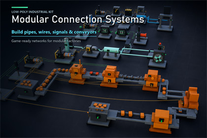 Modular Connection Systems — Power, Logic & Resource Network Kit