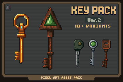 Pixel Art - Key Pack Version 2