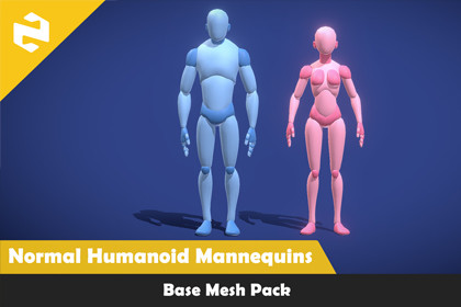 Normal Humanoid Mannequins