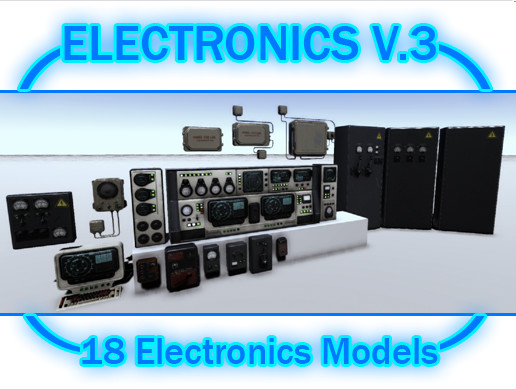 ELECTRONICS V.3 | 3D Electronics | Unity Asset Store