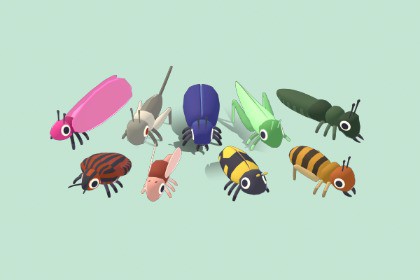 Quirky Series - Insect Animals Vol 5