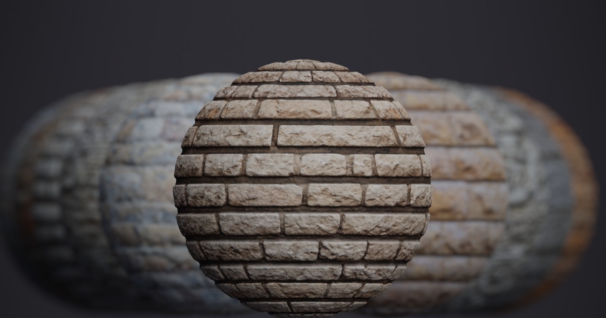 10 Wall Materials #3 | 2D Brick | Unity Asset Store