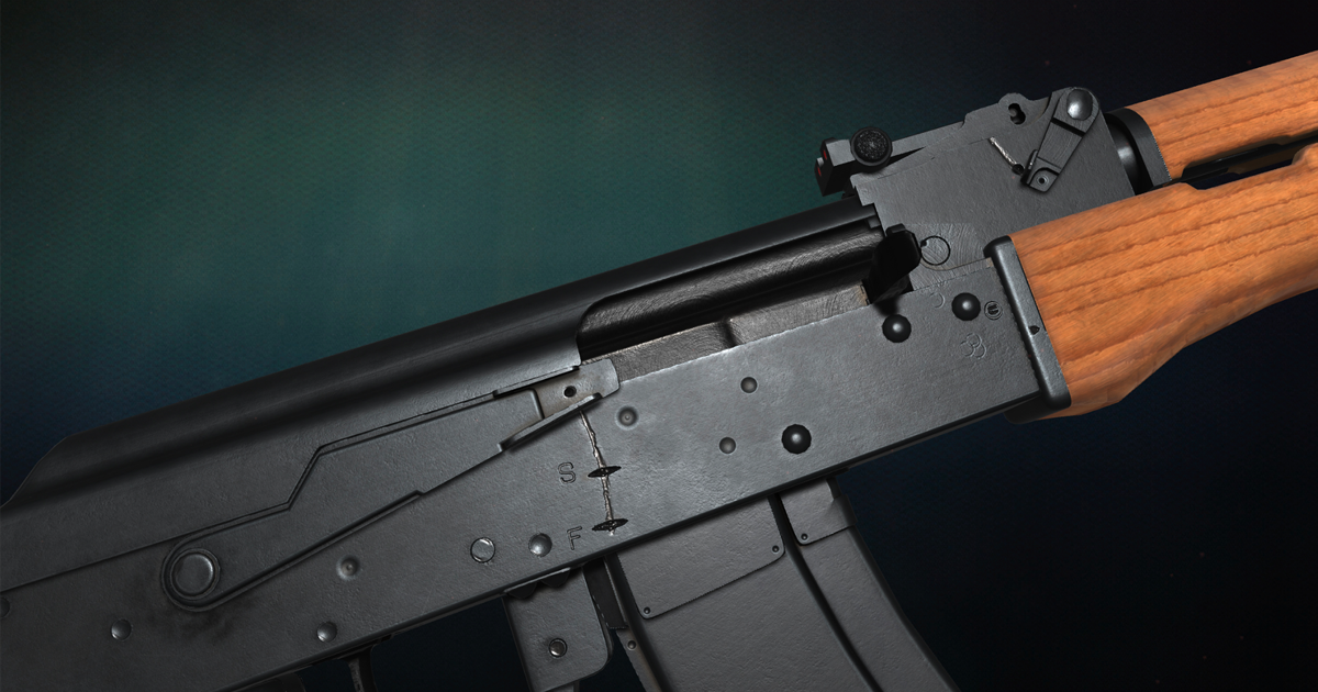 Ak47M1 Fully Detailed | 3D Weapons | Unity Asset Store