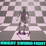 Knight Sword Fight Anim Set