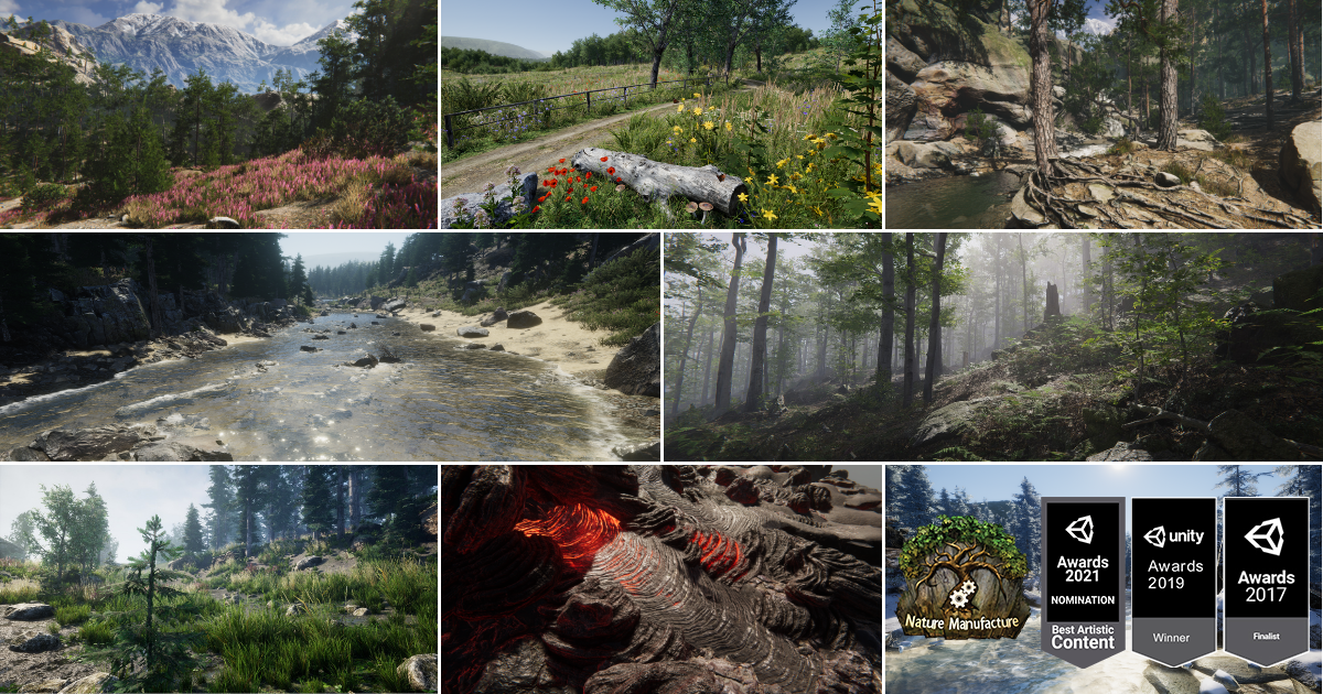 Environment Bundle - Dynamic Nature | 3D Vegetation | Unity Asset Store