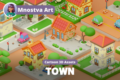 Cartoon Town Islands / Exteriors