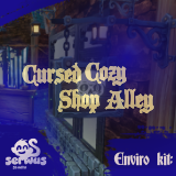 Cursed Cozy Shop Alley Enivro Kit system
