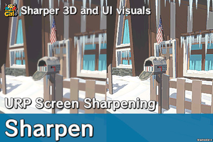 Sharpen - URP Screen Sharpening