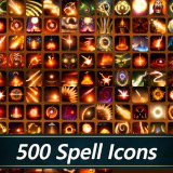 500 Skill/Ability Icons Volume 1