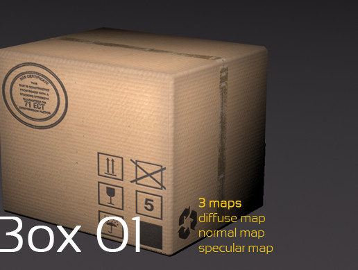 Box 01 | 3D Industrial | Unity Asset Store