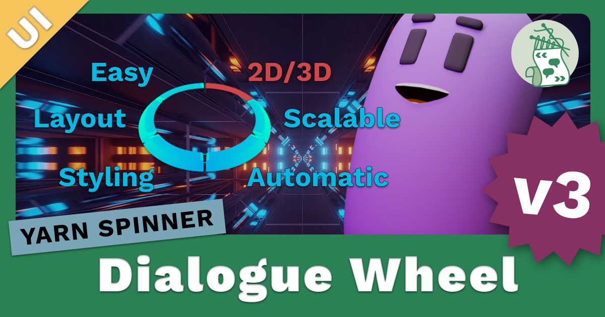 Dialogue Wheels for Yarn Spinner | GUI Tools | Unity Asset Store