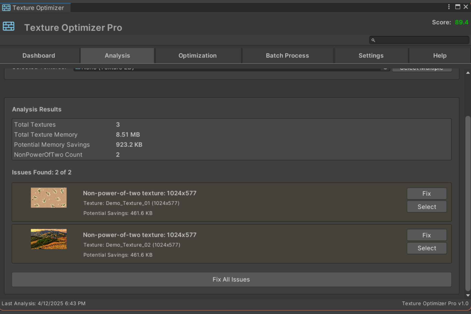 File Texture Manager Texture Optimizer Pro (TOP) | 精灵管理 | Unity Asset Store