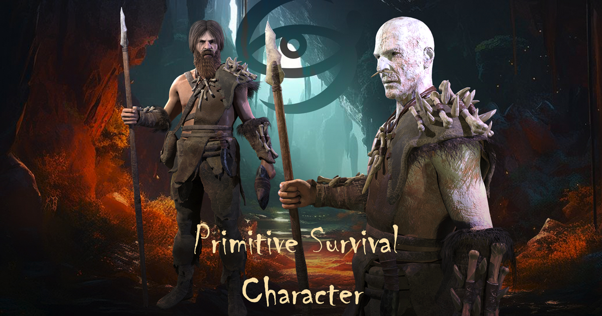Primitive Survival Character 01 | Characters | Unity Asset Store