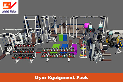 Gym Equipment Pack