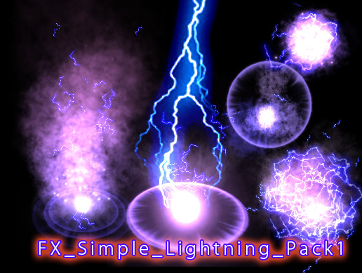 FX Simple Lightning Pack 1 | VFX Particles | Unity Asset Store