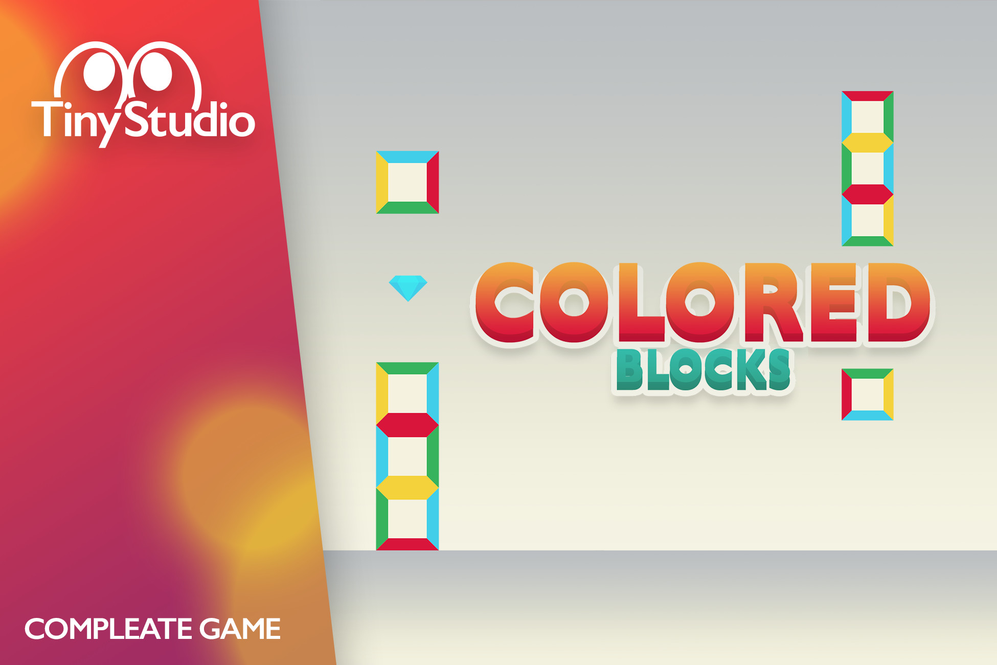 Colored Blocks Packs Unity Asset Store