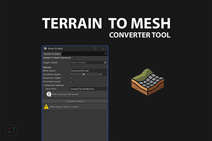 Terrain To Mesh Converter Tool
