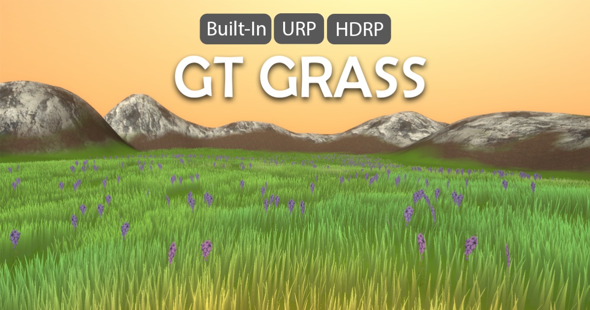 Greengrass Unity GT Grass | VFX 着色器 | Unity Asset Store