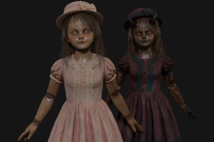 Mannequin girl — Doll and Demon Bundle