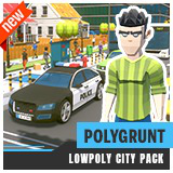 POLYGRUNT - Low Poly City Pack [3D Art]