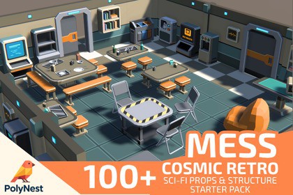 Cosmic Retro – MESS Props & Modular Kit